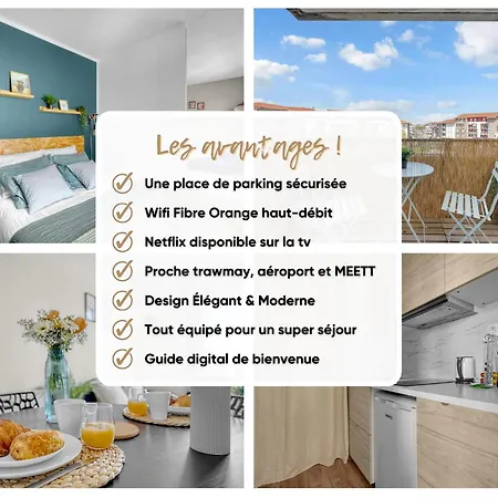 Spacious Parking-tram-airport * Blagnac